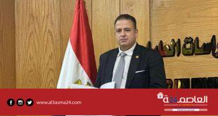 الدكتور محمد الزهار خلال تكريمه