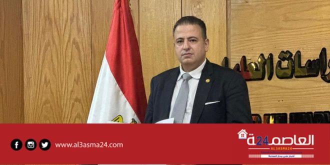 الدكتور محمد الزهار خلال تكريمه